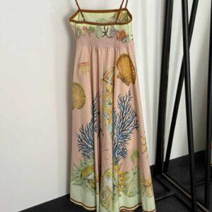 Zimmerman Floral Linen Swing Mini Dress